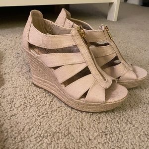 Tan Merona Wedges